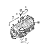 5038136AC - 6.4L Gas; Engine: Make Up Air Hose for Mopar Image image
