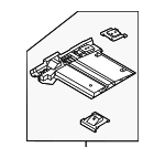 992802226YGRV - Body: Seat Support for Porsche Image