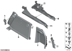 51477369186 - Vehicle Trim: Cover Seat-Back Clip, Right for BMW Image