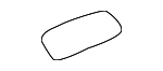 6278560030 - Body: Lift Gate Glass Spacer for Toyota Image