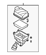 28110K0350 - : Air Cleaner Assembly for Kia Image