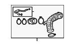 28130K0300 - Engine: Inlet Hose for Kia: Soul Image