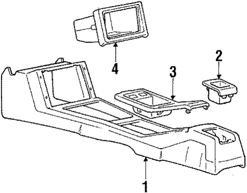 Center for 1990 Dodge Colt #1