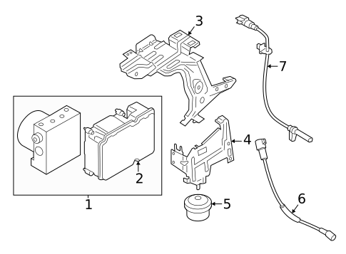 ABS Components for 2024 Ford Transit-150 #0