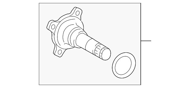 41309-28060 - Lexus Stub Shaft 2006-2022 Lexus | Performance Auto Parts
