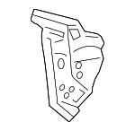 6173630090 - Body: Inner Panel for Lexus: GS300, GS350, GS430, GS450h, GS460 Image