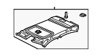 83200TK4A02ZA - Body: Headliner for Acura Image