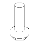 83201TK4A01 - Body: Headliner Fastener for Acura Image