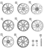 5154061AA - Wheels: Wheel Weight for Mopar Image