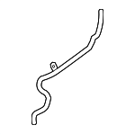 LR010727 - Engine: Tube for Land Rover: Defender 110, Defender 130, Defender 90, Discovery, LR4, Range Rover, Range Rover Sport, Range Rover Velar Image