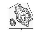 LR011995 - Engine: Lower Timing Cover for Land-Rover Image