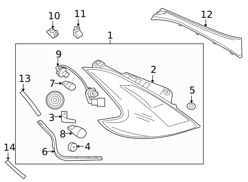 Combination Lamps for 2010 Nissan 370Z #0