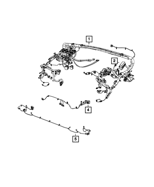 68396646AF - : Dash Wiring for Mopar Image