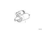 12412354709 - Engine Electrical System: Rp Reman Starter Motor for BMW Image