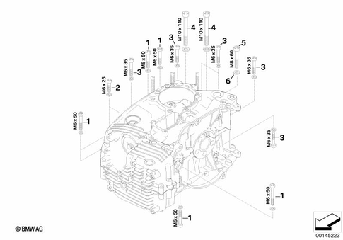Engine Block for 2006 BMW-Motorrad R 1200 GS #2