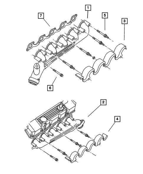 Manifolds for 2003 Dodge Ram 3500 #1
