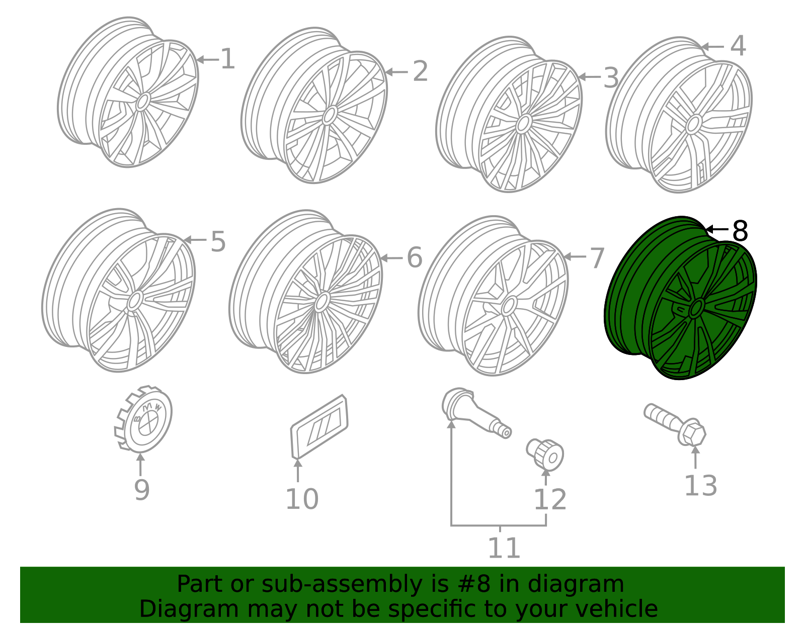 Genuine BMW 36-11-5-A07-086 | 20