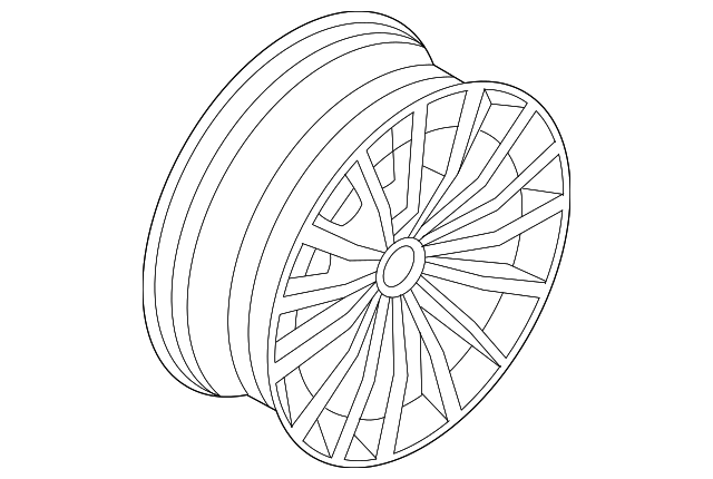 Wheel, Alloy - BMW (36116884206)