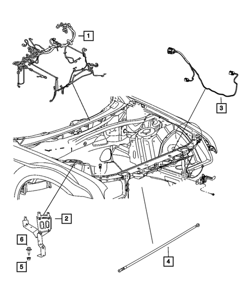 Wiring-Headlamp to Dash for 2016 Chrysler 300 #0