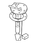 1510052D30 - Fuel System: Fuel Pump for Suzuki Image