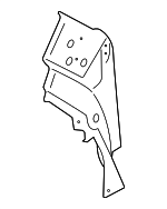 41205A66366 - : Body D-Pillar Reinforcement for BMW: X3 Image