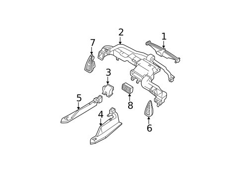 Ducts for 2002 Nissan Altima #0