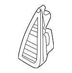 687618J000 - Body: Vent Grille for Nissan Image