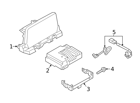 Navigation System Components for 2016 Mazda 6 #0