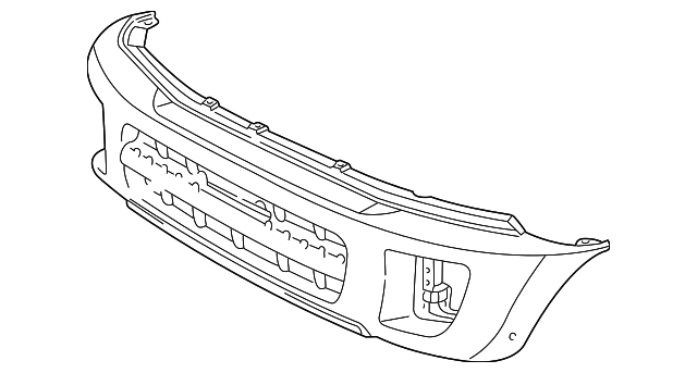 2001-2003 Toyota RAV4 Cover Front Bumper 52119-42301 | OEM