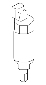 31283805 - Body: Washer Pump for Volvo: C30, C70, S40, V50 Image