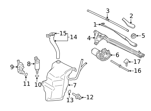 Wipers for 2010 Volvo C70 #0