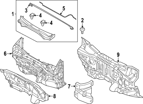 Cowl for 2025 Kia Sportage #0