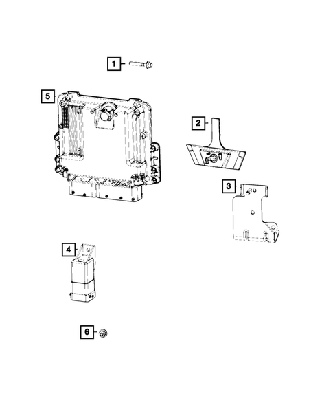 Keys, Modules and Engine Controllers for 2021 Jeep Grand Cherokee #28