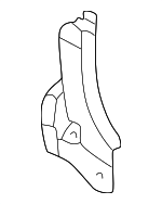 6162648010 - Body: Lower Extension for Lexus: RX300 Image