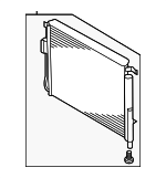 97606ES100 - HVAC: Condenser for Kia Image