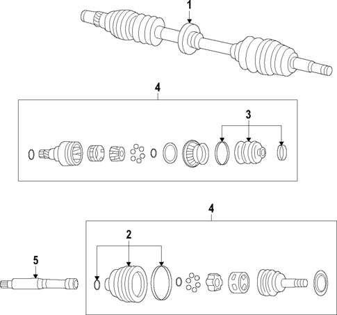 Axle Shafts & Joints for 2015 Chevrolet Spark #0