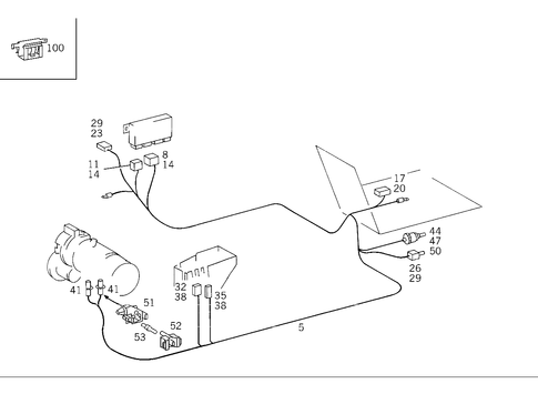 Auxiliary Heater for 1984 Mercedes-Benz 500SEC #0