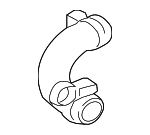 C2D24902 - Cooling System: Upper Hose for Jaguar Image