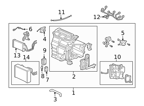 A/C Flow Restrictors for 2005 Honda Civic #0