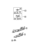 68640309AA - Frame, Bumper and Fascia: Fuel Tank Skid Plate for Mopar Image