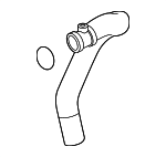 97010624815 - : Water Inlet Hose for Porsche: Panamera Image