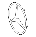 8800500 - Body: Emblem for Mercedes-Benz Image