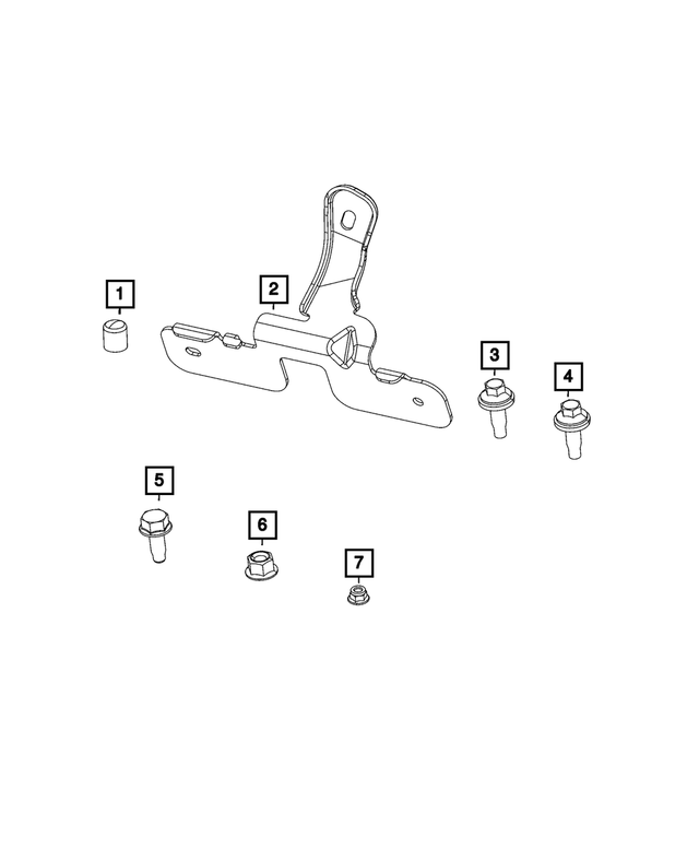 4627343AB - Electrical: Plug for Chrysler: 200 | Dodge: Avenger | Ram: 1500, 1500 Classic, 2500, 3500 Image
