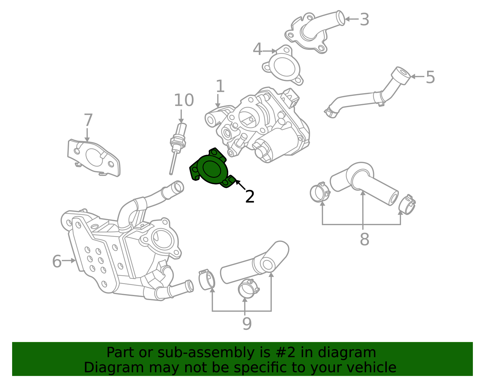 Valve Gasket 28493-2M800 | OEM Parts Online
