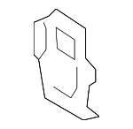 60624TGGA01 - Body: Separator for Honda: Civic Image