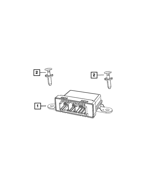 68609952AA - Electrical: Parking Assist Module for Mopar Image image