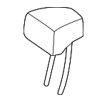 20697014018AB4 - : Headrest, Center for Mercedes-Benz Image