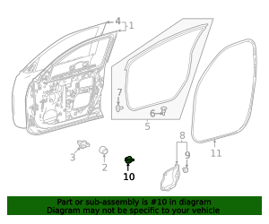 67869-42010 - Water Deflector Retainer Clip 2024-2025 Toyota | Longo ...