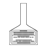 74599WB001 - Body: Air Bag Label for Toyota Image image