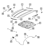 68040243AD - Body Sheet Metal Except Doors: Cowl Mucket for Mopar Image